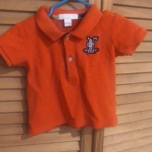 Baby Burberry shirt  size 6m
